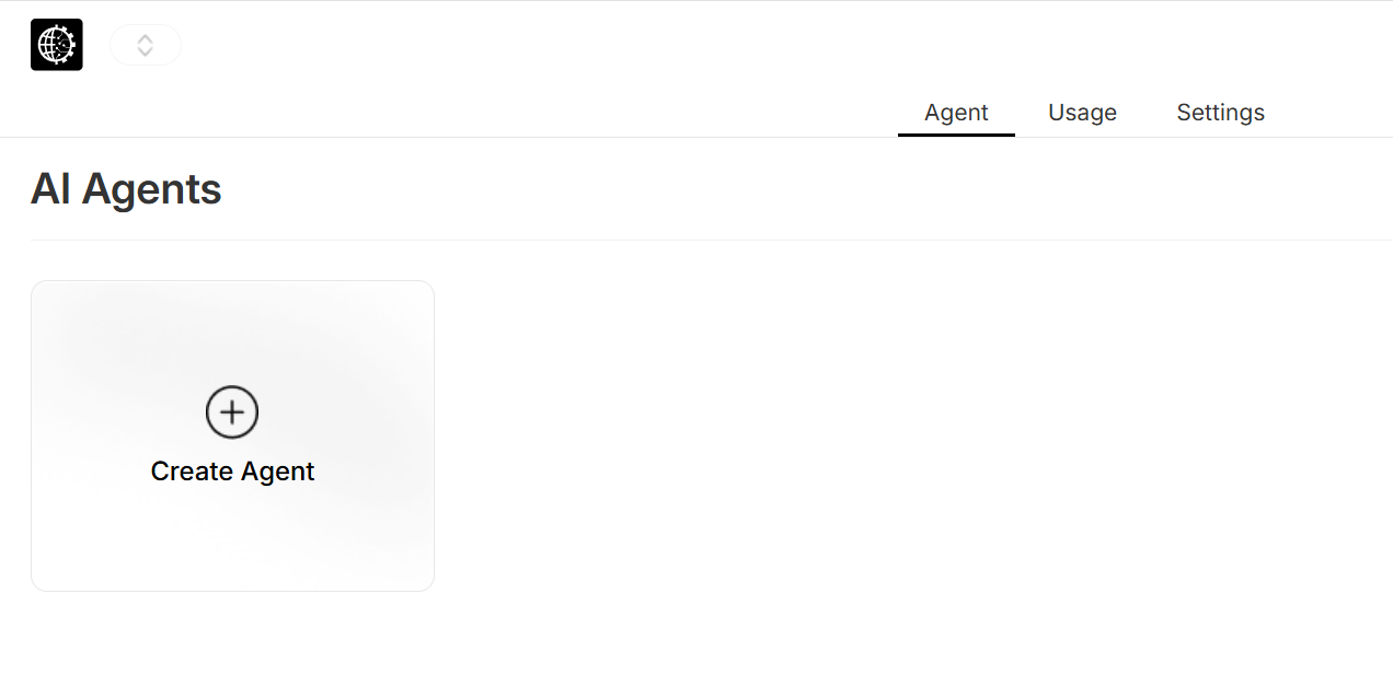OneStopAgents.ai dashboard showing the main interface